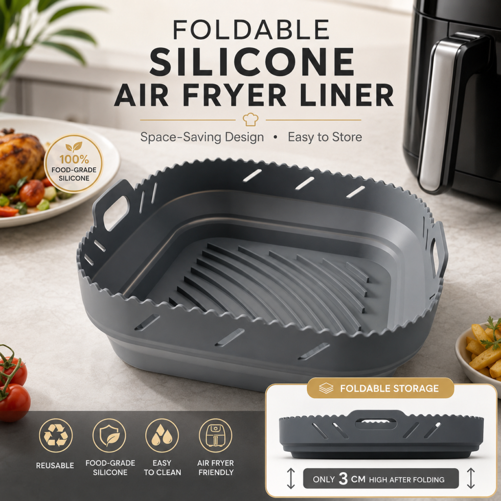 deep silicone air fryer liner for air frying