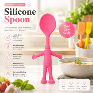 Silicone Character Cooking Spoon
