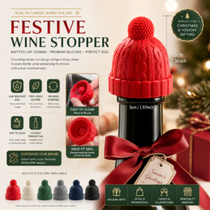 Silicone Wine Bottle Stopper
