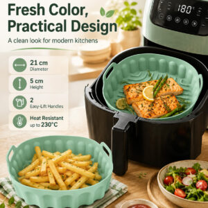 Round Silicone Air Fryer Liner