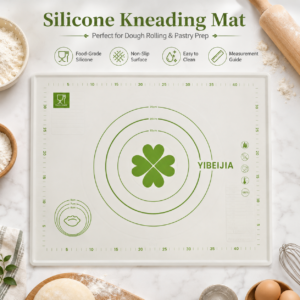 Silicone Dough Kneading Mat with Measurement Guide