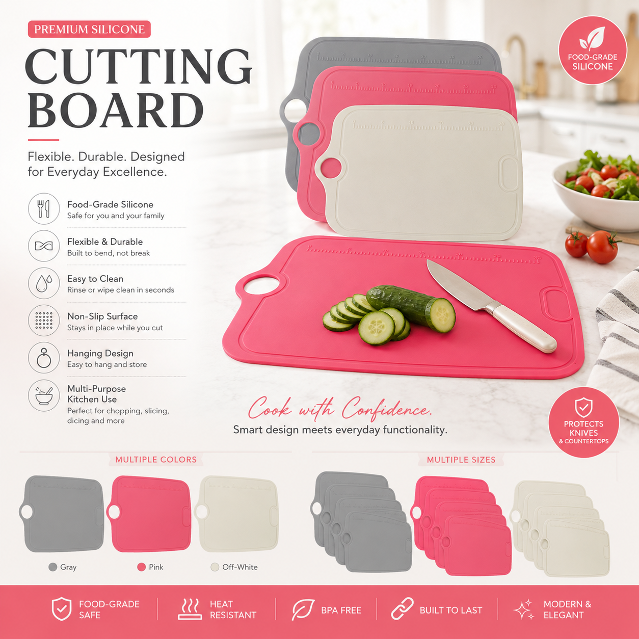 Silicone Cutting Board